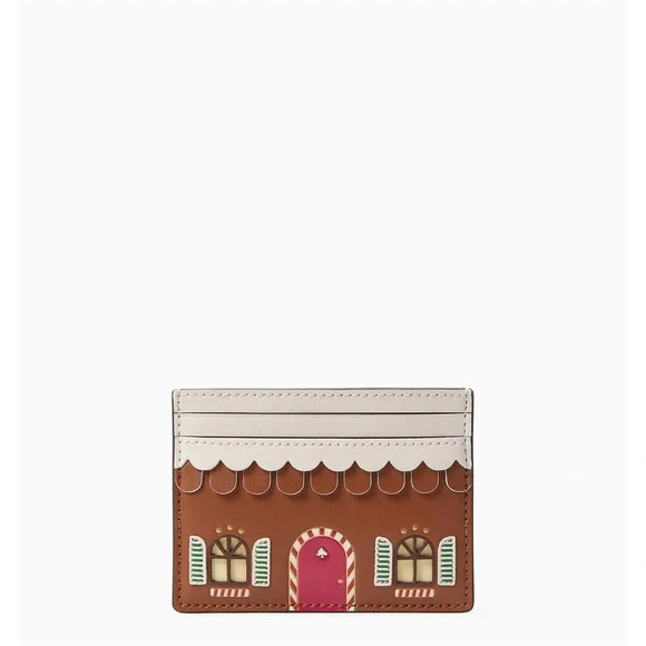 Kate Spade Gingerbread House Card Holder - Picture 7 of 7